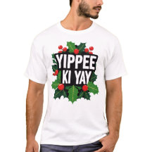 Yippee Ki Yay Kerstvakantie T-Shirt