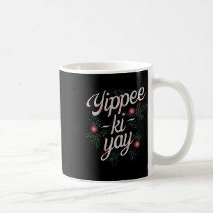 Yippee Ki-yay Leuk Kerstfeest Koffiemok