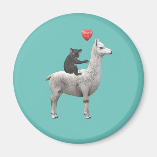 Yippie. Ein Australian in Peru Magneet (Voorkant)