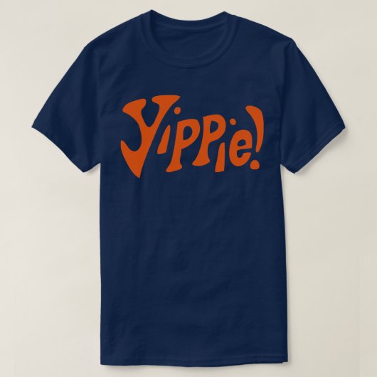 YIPPIE FESTIVAL VAN HET LEVEN T-SHIRT (Design voorkant)