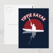 Yippie Kayak Briefkaart (Voorkant / Achterkant)