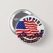 Yippie Reverse Ronde Button 5,7 Cm (Voorkant /achterkant)