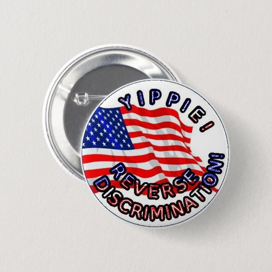 Yippie Reverse Ronde Button 5,7 Cm (Voorkant /achterkant)