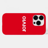 Yisia 이시아 iPhone / iPad hoesje Rood (Achterkant (horizontaal))