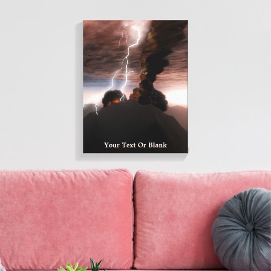 Yitro - Mt. Sinai Canvas Afdruk (Insitu (Woonkamer))