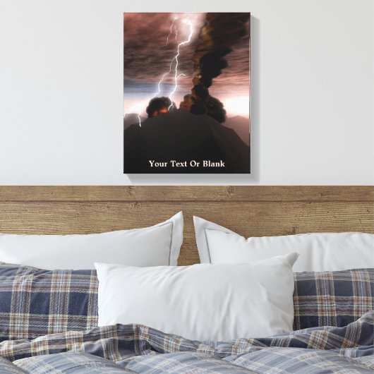 Yitro - Mt. Sinai Canvas Afdruk (Insitu (Slaapkamer))