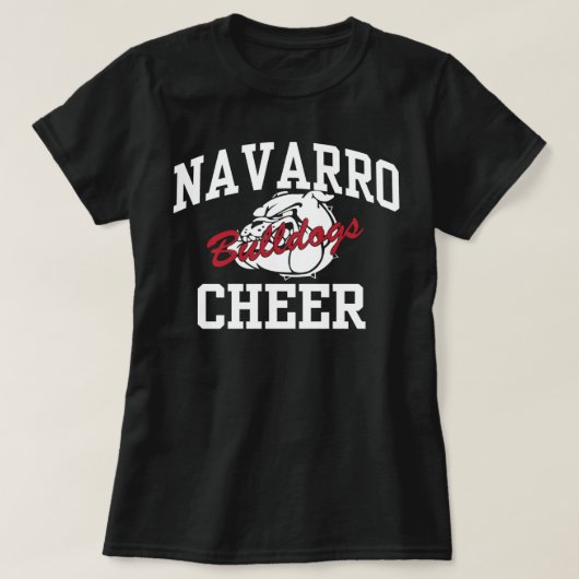 YL Navarro-cheer T-shirt (Design voorkant)