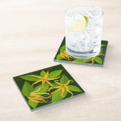 Ylang Ylang Exotic Scented Flowers Glazen Onderzetter (Schuin)