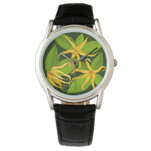 Ylang Ylang Exotic Scented Flowers Horloge