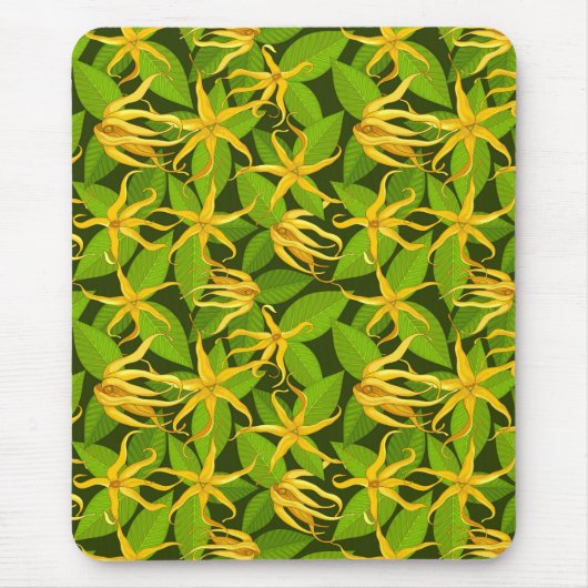 Ylang Ylang Exotic Scented Flowers Muismat (Voorkant)