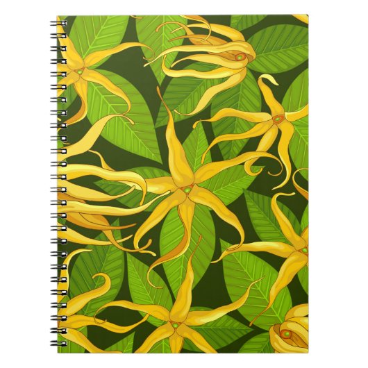 Ylang Ylang Exotic Scented Flowers Notitieboek (Voorkant)