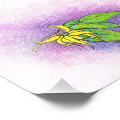 Ylang Ylang Illustratie Foto afdrukken (Hoek)