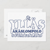 YLLÄS FINLAND briefkaart (Voorkant / Achterkant)