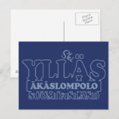 YLLÄS FINLAND briefkaart (Voorkant / Achterkant)
