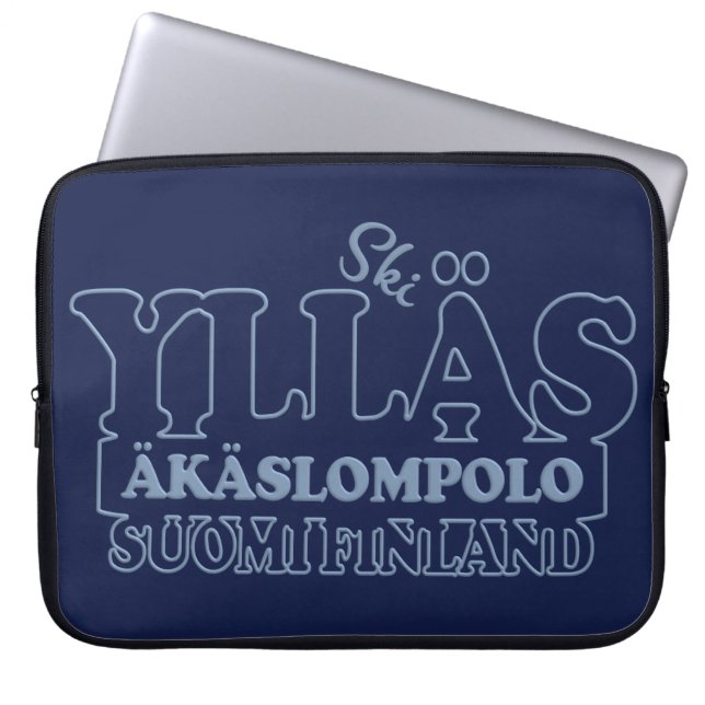 YLLÄS FINLAND-laptophoes Laptop Sleeve (Voorkant)