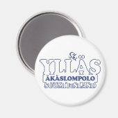 YLLÄS FINLAND magnet (Voorkant / Achterkant)