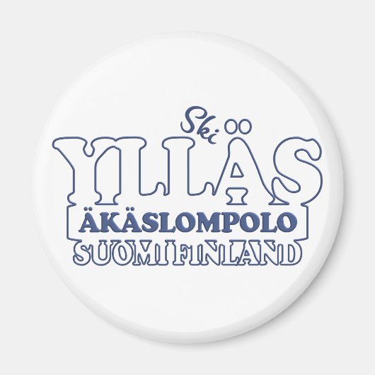 YLLÄS FINLAND magnet (Voorkant)