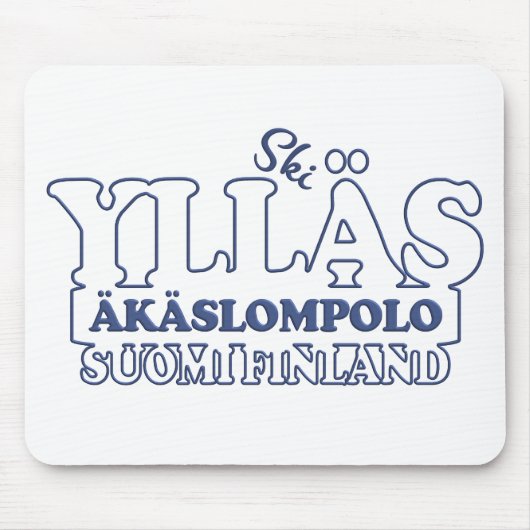 YLLÄS FINLAND mousepad Muismat (Voorkant)