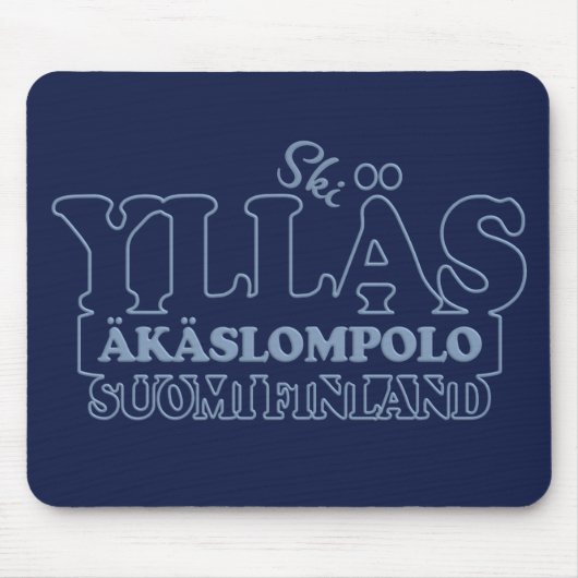 YLLÄS FINLAND mousepad Muismat (Voorkant)
