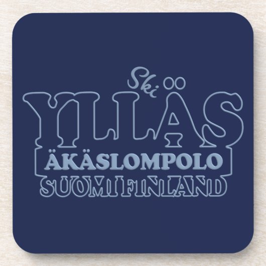 YLLÄS FINLAND onderzetters (Voorkant)