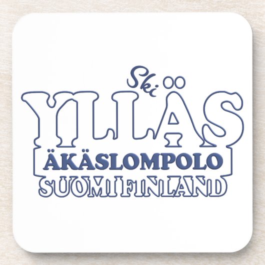 YLLÄS FINLAND onderzetters (Voorkant)