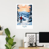 Ylläs Noorwegen Muurkunst 1 Poster (Thuiskantoor)