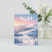 Ylläs Ski Resort Finland Briefkaart (Staand voorkant)