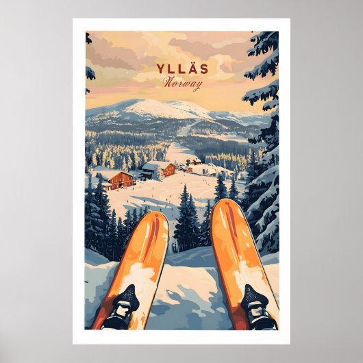 Ylläs Ski Resort Print 1 (Voorkant)