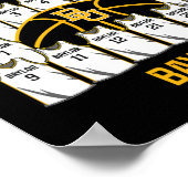 Ylor March Madness 2025 Women's Sketll Nil  Poster (Hoek)