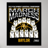 Ylor March Madness 2025 Women's Sketll Nil  Poster (Voorkant)