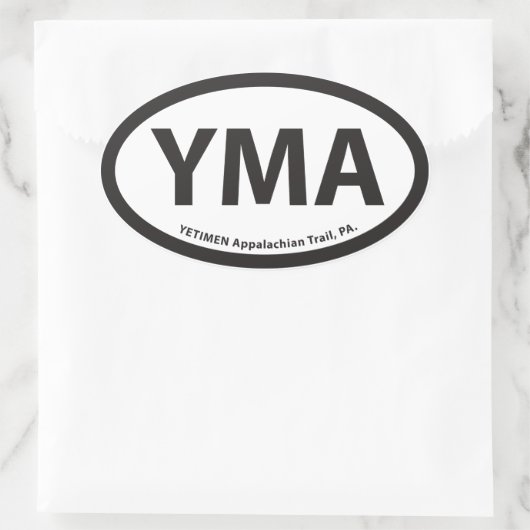 YMA Oval Sticker (Tas)