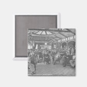 YMCA Hostel, Piccadilly, Manchester, c.1910 Magneet (Voorkant / Achterkant)