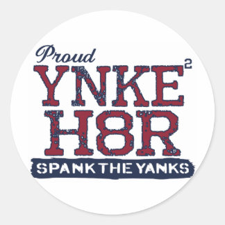 YNKEE H8R RONDE STICKER