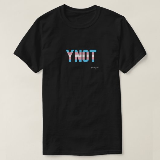 YNOT Pride Transgender Flag T-shirt (Design voorkant)
