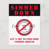 YNOTME BRIEFKAART SIMMER DOWN (Voorkant)