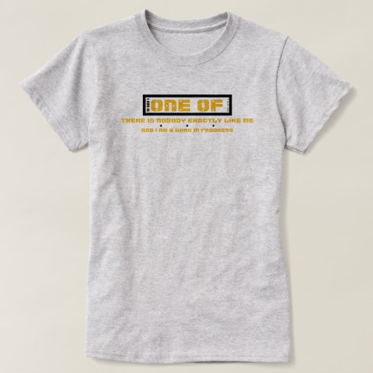 YNOTME EEN VAN4 T-SHIRT (Design voorkant)