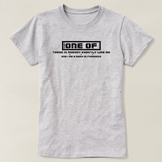 YNOTME EEN VAN6 T-SHIRT (Design voorkant)