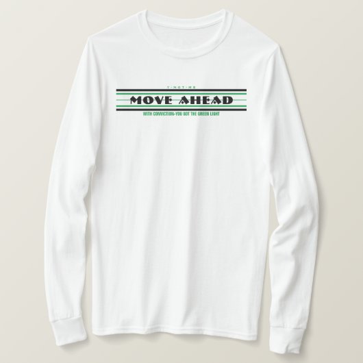 YNOTME GA VOL OVERTUIGING VERDER T-SHIRT (Design voorkant)