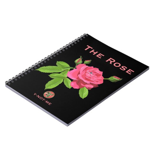 YNOTME HET ROOS NOTITIEBOEK (Linkerzijde)