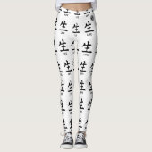 YNOTME LEGGINGS ALLEEN LIFE white (Voorkant)