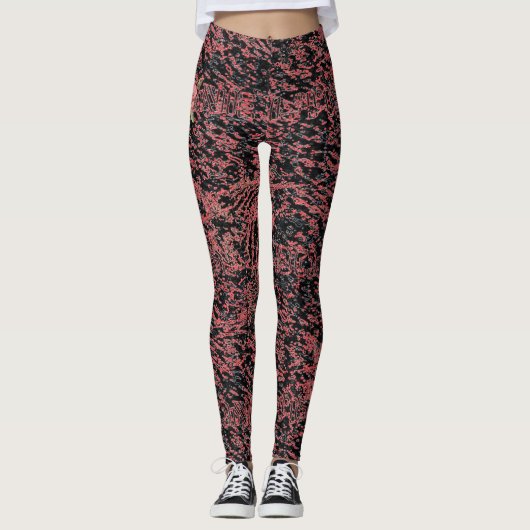 YNOTME LEGGINGS HET ROOS (p-p) (Voorkant)