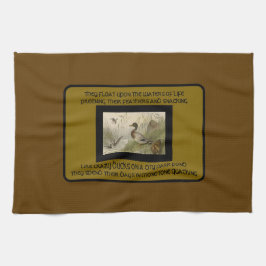 YNOTME Monotone Quacking3 Theedoek