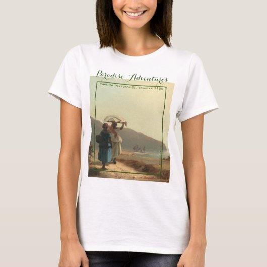 YNOTME PARADISE AVONTUREN PISSARRO T-SHIRT (Voorkant)