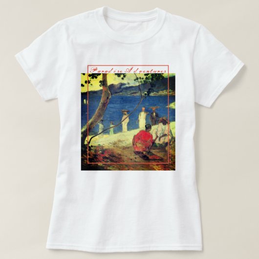 YNOTME PARSDISE AVDENTURES GAUGUIN4 T-Shirt (Design voorkant)
