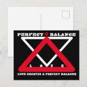 YNOTME PERFECT BALANCE 4b3  Postcard Briefkaart (Voorkant / Achterkant)