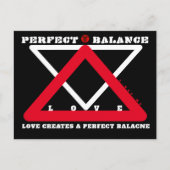 YNOTME PERFECT BALANCE 4b3  Postcard Briefkaart (Voorkant)