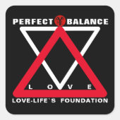 YNOTME PERFECTE BALANS-2 Sticker (Voorkant)