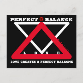 YNOTME PERFECTE BALANS 4b3 Ansichtkaart Briefkaart