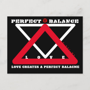 YNOTME PERFECTE BALANS 4b3  Ansichtkaart Briefkaart