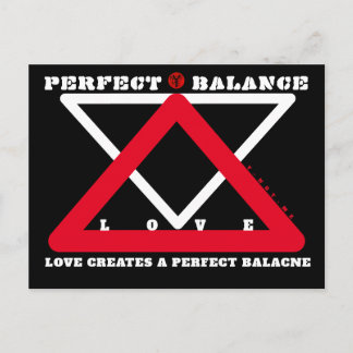 YNOTME PERFECTE BALANS 4b3 Ansichtkaart Briefkaart